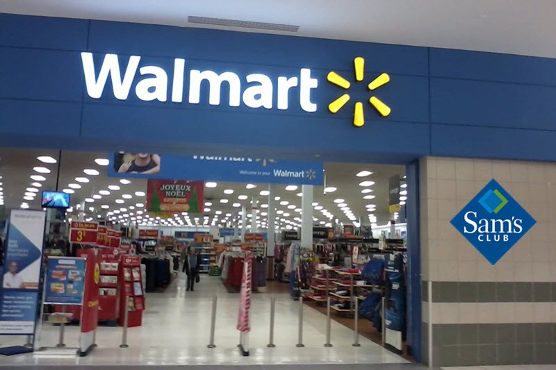 Walmart Interior with Sams Club Logo - Boyd Mechanical Corp